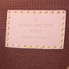 Pochette Louis Vuitton Multi-Pochette Accessoires in tela monogram marrone e pelle naturale - Detail D4 thumbnail