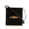 Bottega Veneta Daisey shoulder bag in black leather - 360 thumbnail