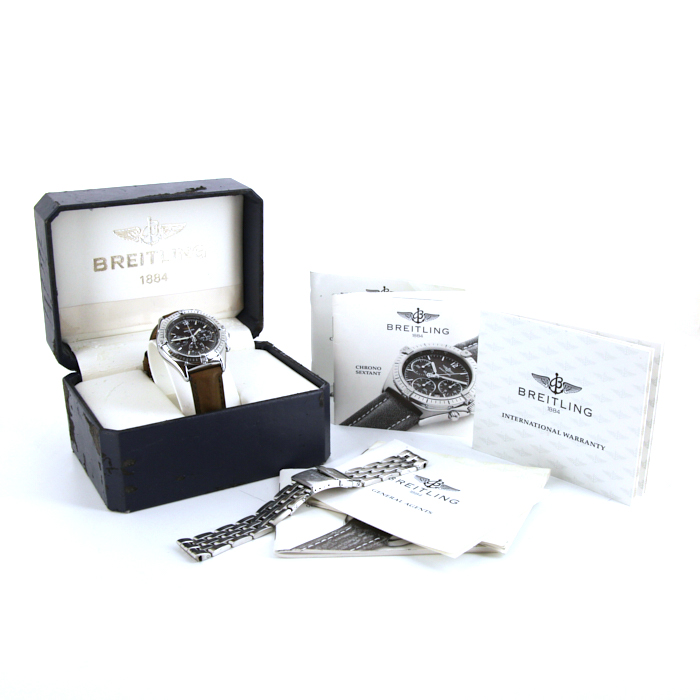 Reloj Breitling Chronomat de acero Ref :  A30011 Circa  1994