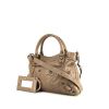 Balenciaga Velo handbag in brown leather - 00pp thumbnail
