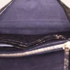 Lanvin clutch in black and gold canvas - Detail D2 thumbnail