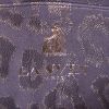 Borsettina da sera Lanvin in tela nera e dorata con stampa leopardata - Detail D3 thumbnail