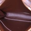Bolso bandolera Louis Vuitton Danube	 en lona a cuadros marrón y cuero marrón - Detail D2 thumbnail