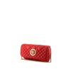 Bolso bandolera Versace en cuero acolchado rojo - 00pp thumbnail