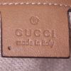 Shopping bag Gucci in pitone e pelle marrone - Detail D3 thumbnail