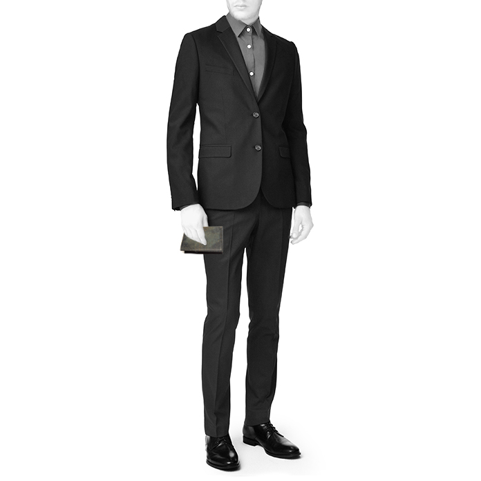 Porta agenda Berluti in pelle blu con motivo - Detail D1