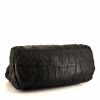 Bolso de mano Prada Gaufre en cuero acolchado negro - Detail D4 thumbnail