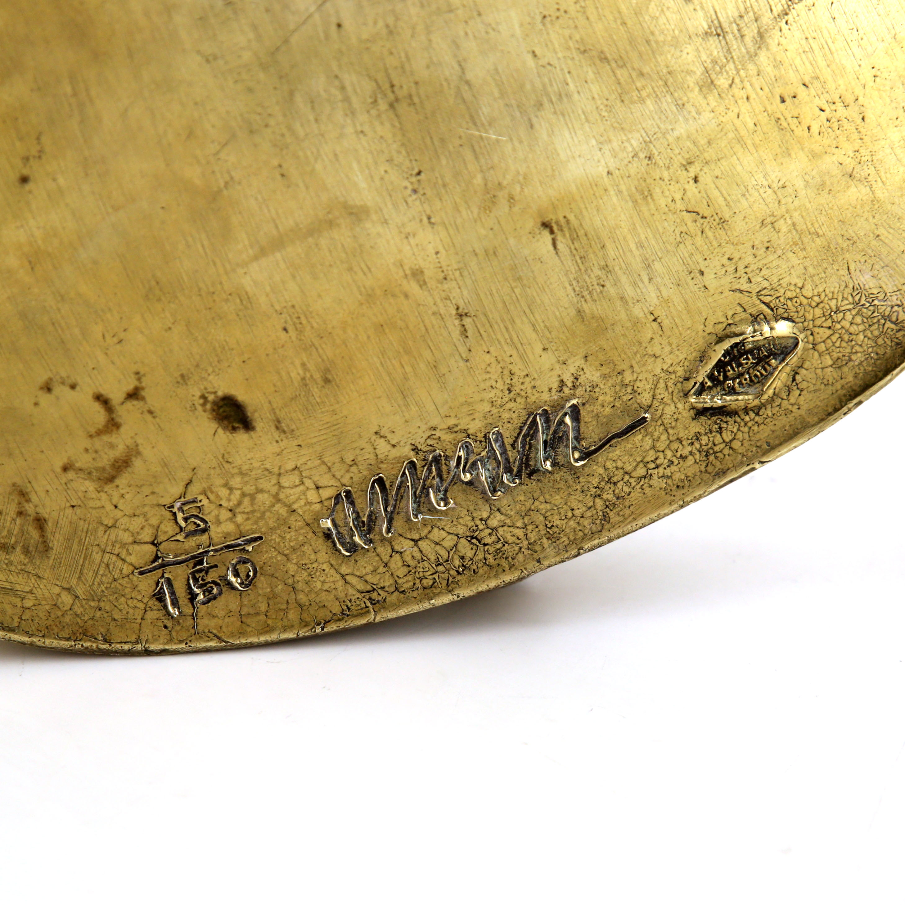 Arman, "Cutout violin", in gilded bronze, signed and numbered, from 1972 - Detail D3