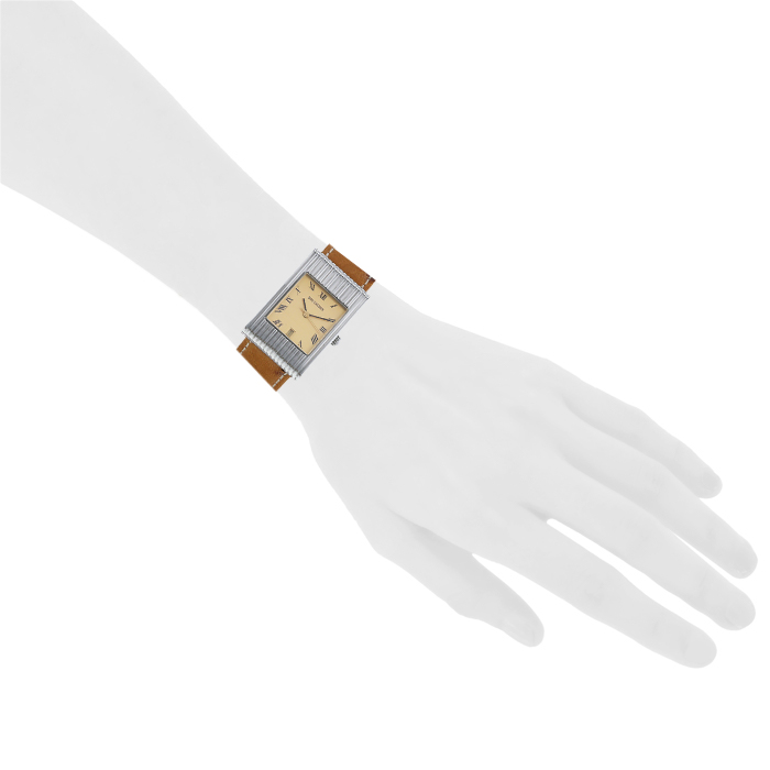Montre Boucheron Reflet en acier Vers  1990 - Detail D1