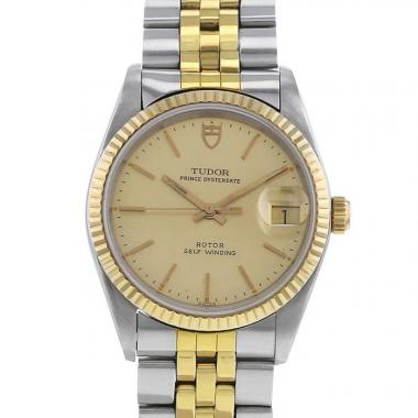 Tudor Tudor Oysterdate watch in gold and stainless steel Ref:  74033 Circa  1990