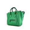 Celine Luggage handbag in green python - 00pp thumbnail