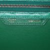 Bolso de mano Celine Luggage en piel de pitón verde - Detail D3 thumbnail