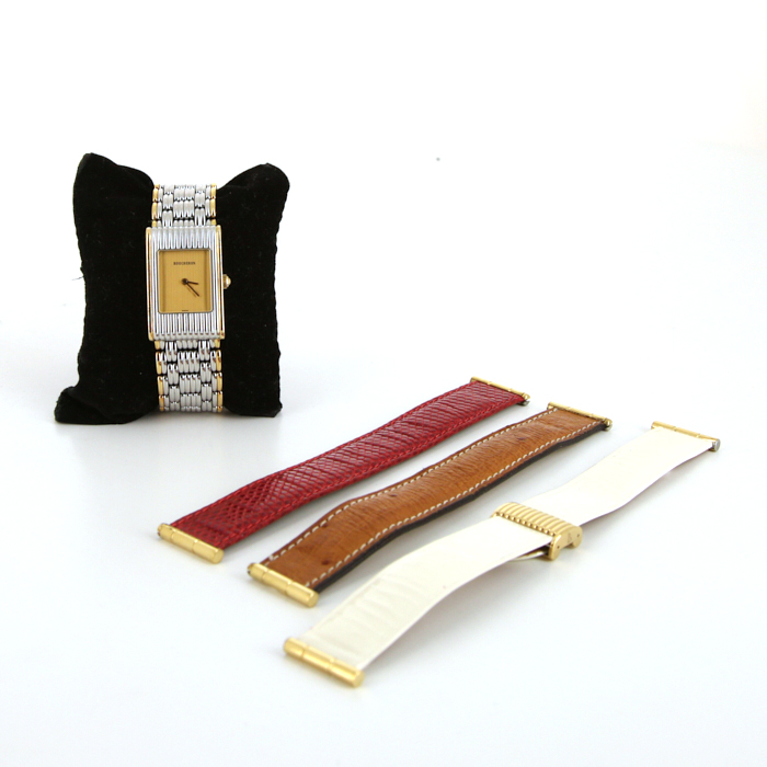 Boucheron Reflet watch in gold and stainless steel Circa  2000 - Detail D2