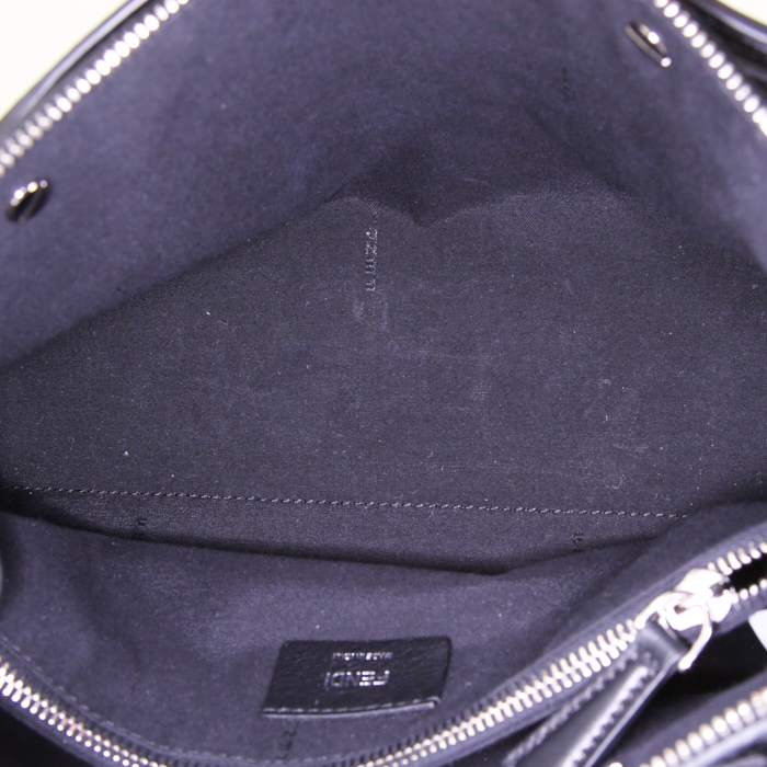 Bolso de mano Fendi By the way en cuero negro - Detail D3