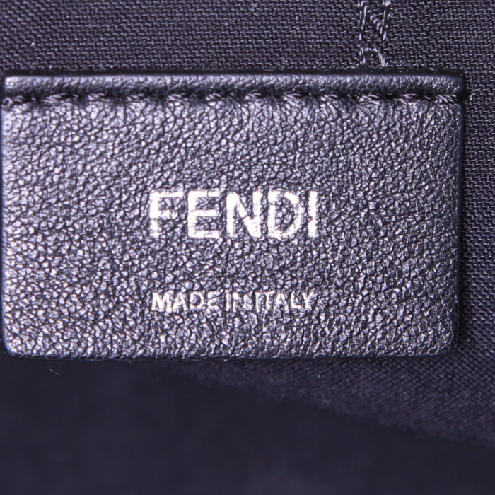 Fendi By the way handbag in black leather - Detail D4