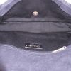 Bolso de mano Chanel Timeless en lona espigas negra - Detail D3 thumbnail