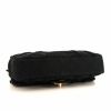 Chanel Timeless handbag in black chevrons canvas - Detail D5 thumbnail