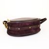 Chloé Nile shoulder bag in plum leather - Detail D5 thumbnail