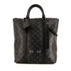 Louis Vuitton bag in anthracite grey monogram canvas and black leather - 360 thumbnail