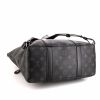 Louis Vuitton bag in anthracite grey monogram canvas and black leather - Detail D5 thumbnail