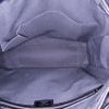 Louis Vuitton Tadao handbag in grey damier canvas and black leather - Detail D3 thumbnail