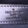Borsa Louis Vuitton Tadao in tela a scacchi grigia e pelle nera - Detail D4 thumbnail
