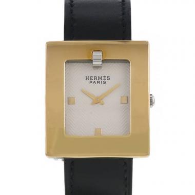 Montre Hermes Belt en plaqué or Ref :  BE1.220 Vers  1990