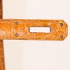 Hermes Kelly 28 cm handbag in saffron yellow crocodile - Detail D5 thumbnail