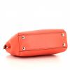 Fendi Micro Peekaboo handbag in red leather - Detail D4 thumbnail