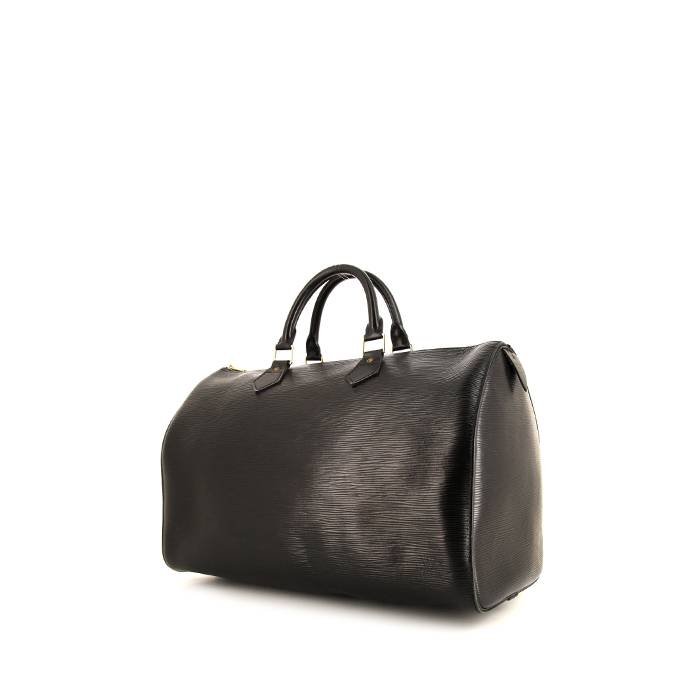 Louis Vuitton, Bags, Louis Vuitton Speedy 35 Black Epi Leather Great  Condition
