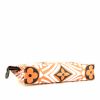 Louis Vuitton PocheToilette26 pouch in orange, white and black monogram canvas - Detail D4 thumbnail