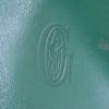 Borsa da viaggio Goyard Hulot in tela monogram verde e pelle verde - Detail D3 thumbnail