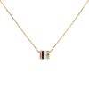 Boucheron Quatre large model necklace in pink gold,  white gold and yellow gold - 00pp thumbnail