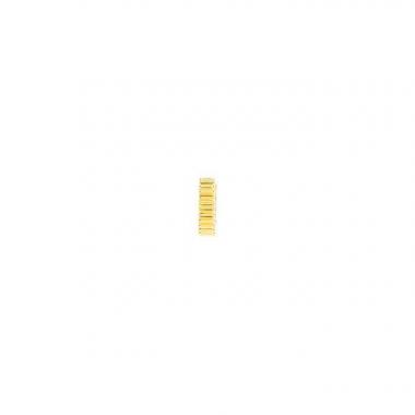 Bijou d'oreille Boucheron Grosgrain en or jaune