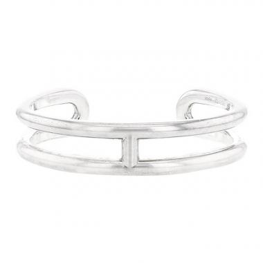 Bracciale aperto Hermès Osmose taglia M in argento