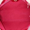 Borsa Louis Vuitton Wilshire in pelle verniciata monogram rossa - Detail D2 thumbnail
