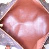 Bolso de mano Louis Vuitton Papillon en lona Monogram marrón y cuero marrón - Detail D2 thumbnail