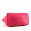 Gucci Swing small model shopping bag in fushia pink grained leather - Detail D4 thumbnail