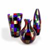 Fulvio Bianconi, "Pezzato" vase, in Murano glass, Venini manufacture, signed and dated, from 1991 - Detail D4 thumbnail