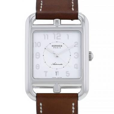 Hermes Cape Cod watch in stainless steel Ref:  CC1.710 Circa  2000