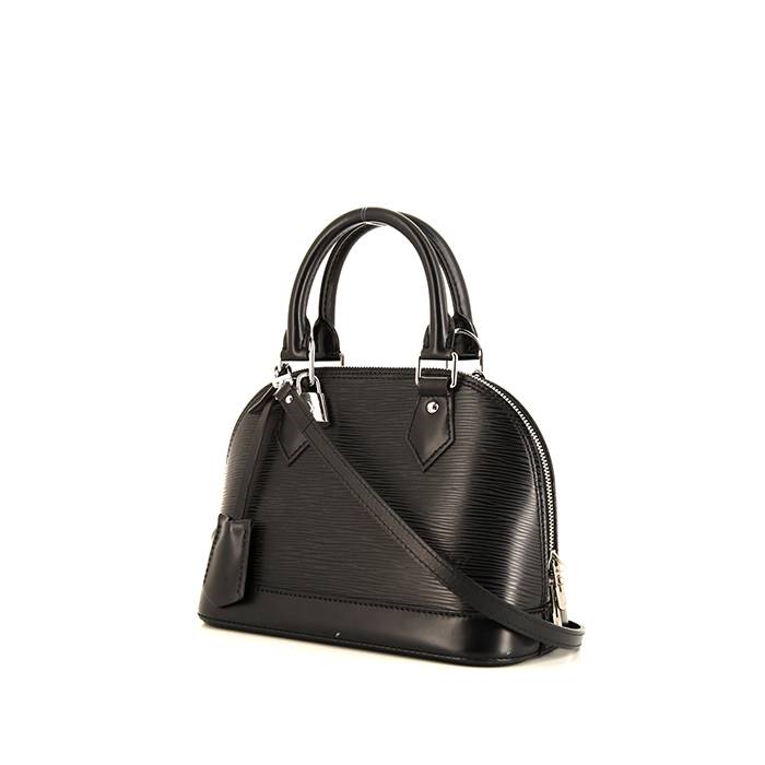 LOUIS VUITTON Alma BB Black Epi