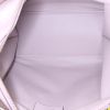 Borsa a tracolla Fendi 3 Jours in pelle beige e pelliccia gialla - Detail D3 thumbnail