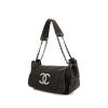 Bolso de mano Chanel Petit Shopping en cuero acolchado negro - 00pp thumbnail