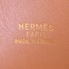 Cinturón Hermes Médor en cuero epsom color oro - Detail D1 thumbnail