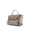 Celine Belt mini handbag in grey grained leather - 00pp thumbnail
