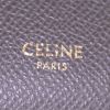 Bolso de mano Celine Belt mini en cuero granulado gris - Detail D4 thumbnail