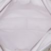 Chanel Vintage shoulder bag in white quilted leather - Detail D2 thumbnail