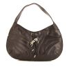 Cartier Panthère handbag in brown leather - 360 thumbnail