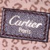 Sac à main Cartier Panthère en cuir marron - Detail D3 thumbnail
