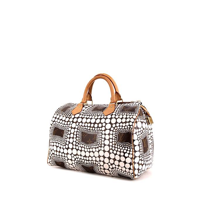 Louis Vuitton Louis Vuitton Yayoi Kusama Monogram Speedy 25 Handbag Mu –  NUIR VINTAGE